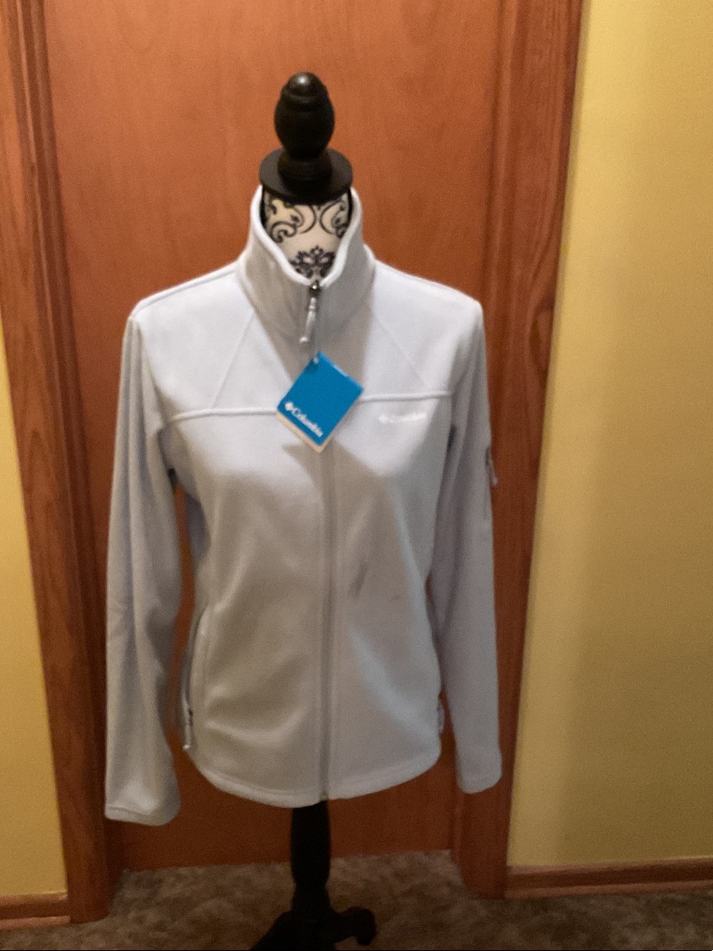 Columbia Women's Light Blue Full-Zip Utility Jacket